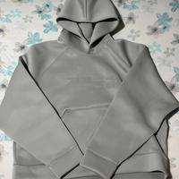 Felpa grigia con capuccio-taglia M