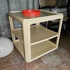 Carrello con ruote piroettanti - Kartell anni '60