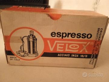 Caffettiera elettrica vintage Velox