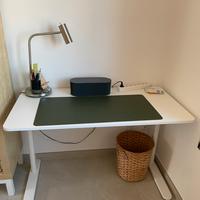 Scrivania e sedia ergonomica ikea