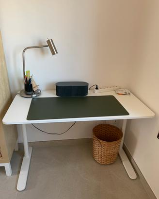 Scrivania e sedia ergonomica ikea