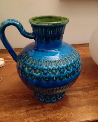 Brocca in Ceramica Collezione Rimini Blu anni '60