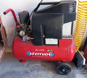 compressore d'aria portatile senza olio
