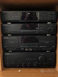 Impianto Hi-Fi Kenwood completo vintage