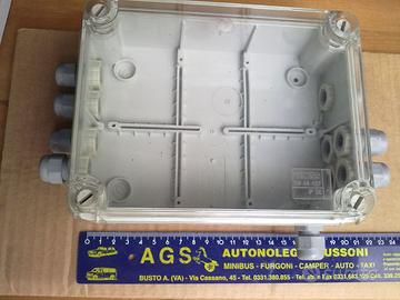 Scatola Gewiss coperchio trasparente 190x140x70