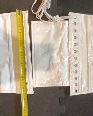 Corsetto PVC BIanco 3XL