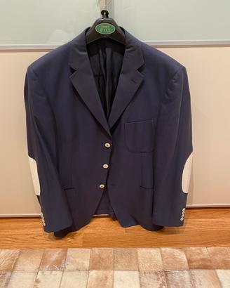 Giacca sartoriale con toppe