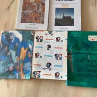 5 libri di storia vintage anni 80