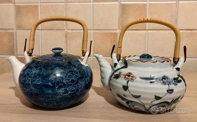 Coppia di Kyusu teiere giapponesi