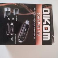 Ricevitore digitale terrestre HD per PC.