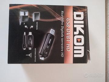 Ricevitore digitale terrestre HD per PC.