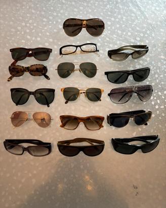 Occhiali da sole firmati Persol, Rayban, Fendi