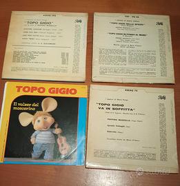 N. 4 45 Giri - Vinile - Topo Gigio