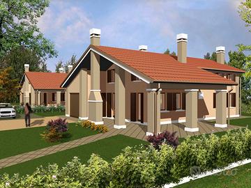 Casa singola al grezzo avanzato a Villanova di Csp