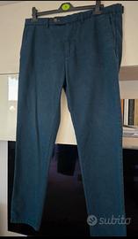Pantaloni blu uomo Zara taglia 48