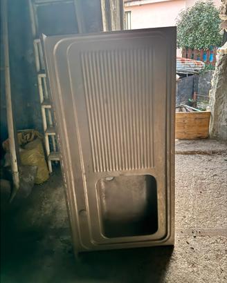 Lavandino acciaio 120x60 cpm
