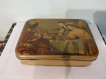 Scatola latta Motta d'epoca