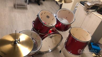 Batteria Acustica Mercury  con sgabello 
