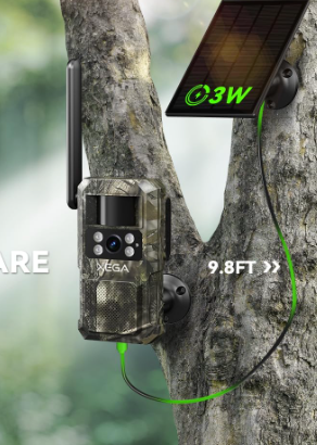 Fototrappola 4G con SIM e pannello solare NUOVA