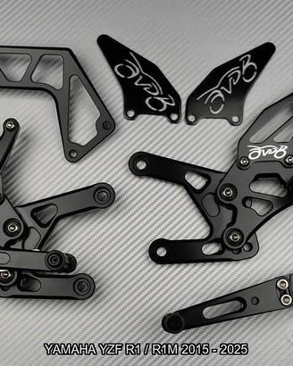 Pedane arretrate YAMAHA YZF R1 / R1M 2015 - 2025