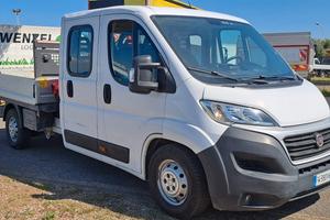 DUCATO 35 DOPP CABINA 7 POSTI CASSONE FISSO + GRU