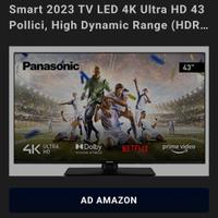 Televisione 43" Panasonic