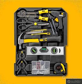 HandymanBox Set Attrezzi 499 pezzi in Acciaio Cro