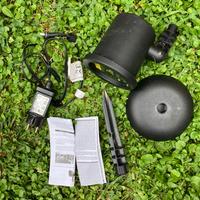 Proiettore laser con luce rossa e verde