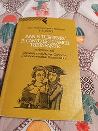 libro il canto dell amor trionfante  turgenev