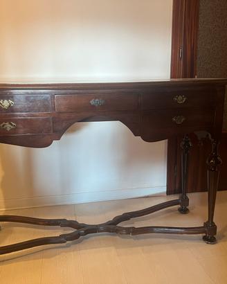 Scrivania/Scrittoioclassico in legno con5 cassetti