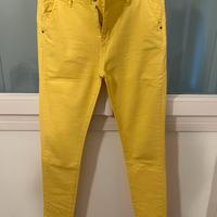 Pantaloni gialli donna tg.XL