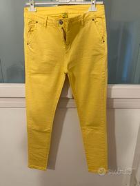 Pantaloni gialli donna tg.XL