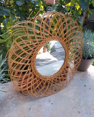 Specchio Vintage anni 60/70 stile Albini  43 cm