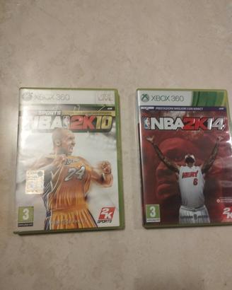 Xbox 360 NBA 2010 e 2014
