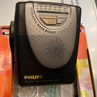 Nuovo! Stereo Cassette walkman Philips, con radio