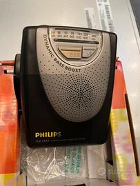 Nuovo! Stereo Cassette walkman Philips, con radio