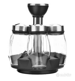 Portaspezie Girevole 360° - Vassoio Rotante Per Cucina, Frigorifero | Organizzatore Salvaspazio - Foto 2