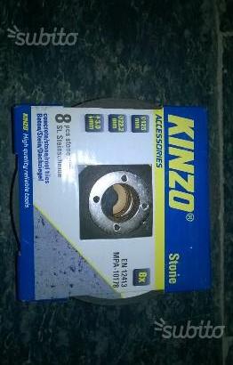 Set da 8 Pezzi Dischi Smerigliatrice Diam. 125 mm