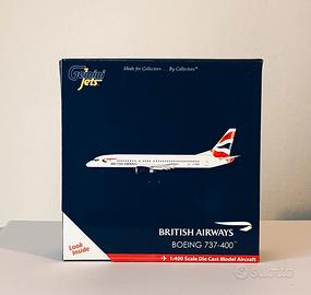 BOEING 737-400 BRITISH AIRWAYS in SCALA 1:400