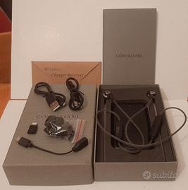 Kit Auricolari e Ricarica Wireless Corneliani