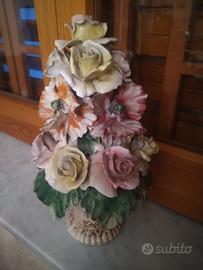 bomboniere fiori Capodimonte 