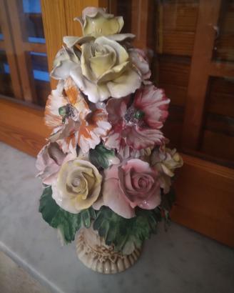 bomboniere fiori Capodimonte 