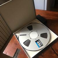 Bobine in alluminio  nastro magnetico Ampex 26