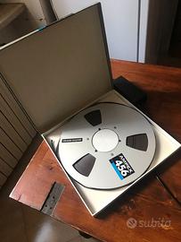 Bobine in alluminio  nastro magnetico Ampex 26