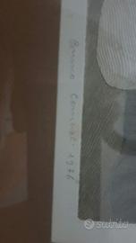Lotto 4 Litografie Originali 1976 Bruno Carrual