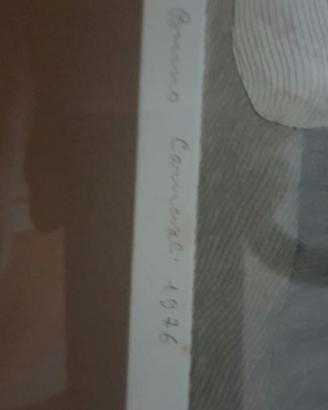 Lotto 4 Litografie Originali 1976 Bruno Carrual