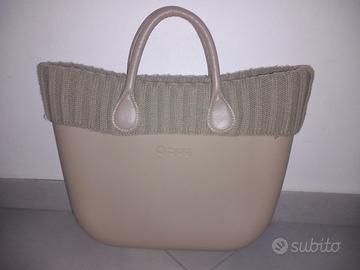 Borsa grande beige O bag