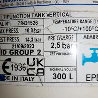 vaso espansione  boiler