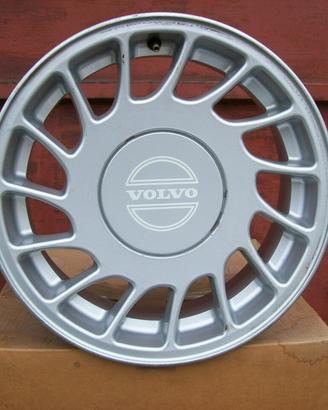 4 cerchi lega originali volvo 940 960 6x15 et 25 3