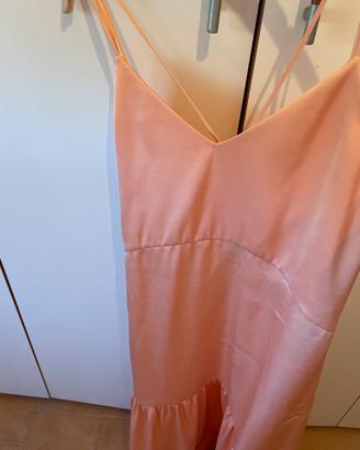 Vestito estivo color pesca